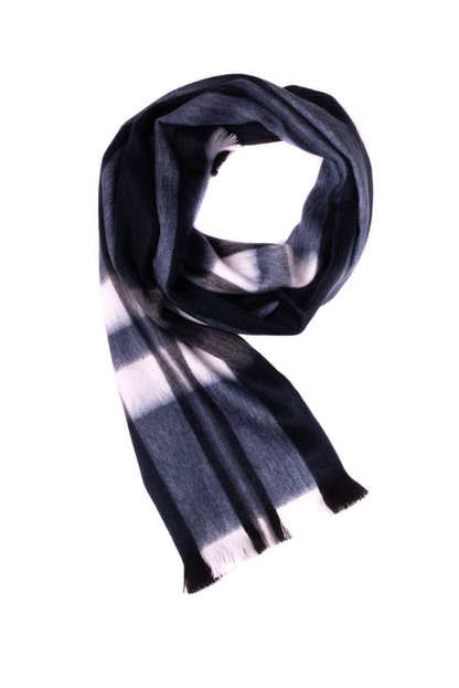 Uptown Navy Alpaca Scarf