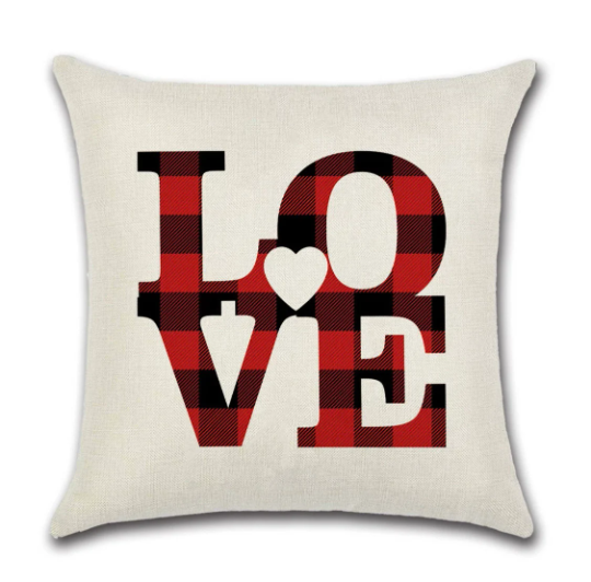 Valentines Day Throw Pillow Covers