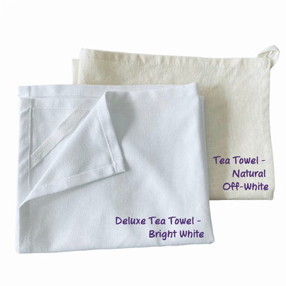 Deluxe Tea Towel w/ Loop by Craft Basics