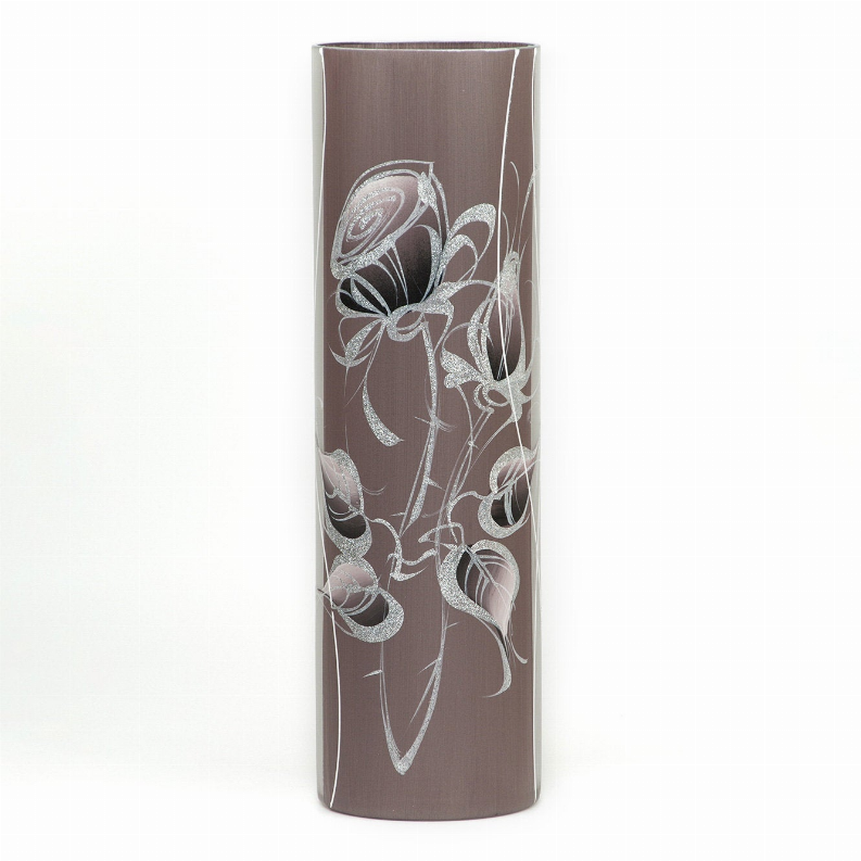 Handmade decorated vase