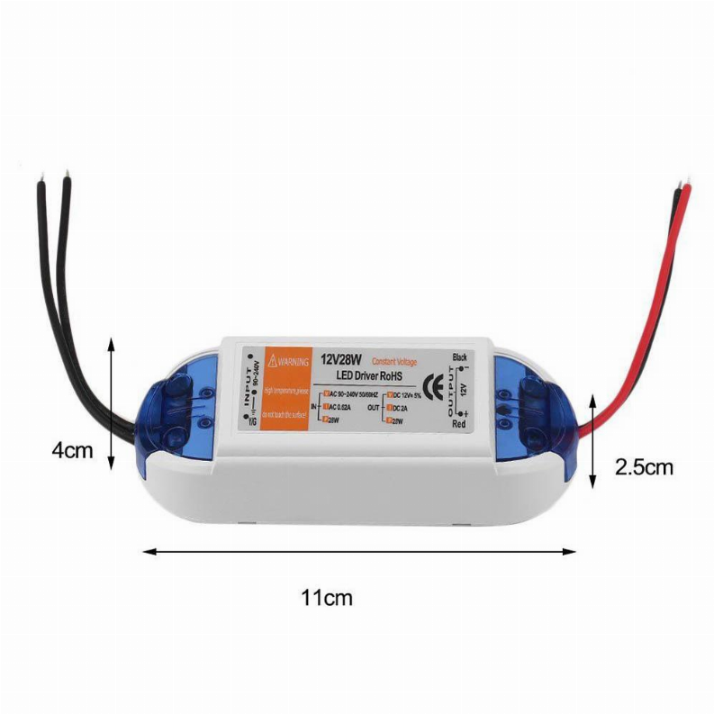 Compact LED Driver 28W AC 230V to DC12V