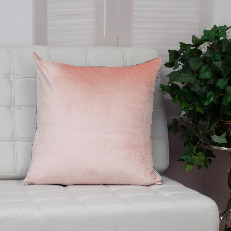 Parkland Collection Bashira Transitional Pink Throw Pillow