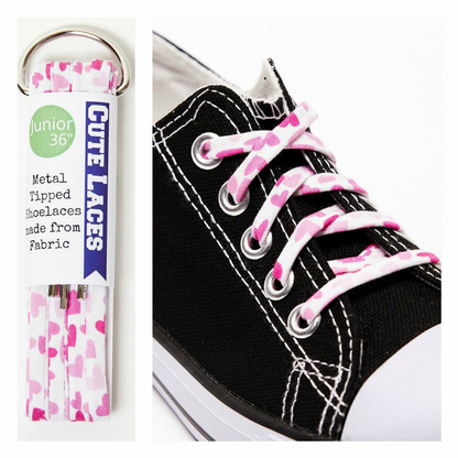 Valentine's Day Hearts Shoelaces