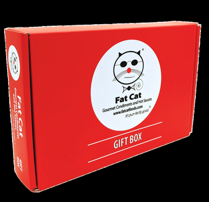 Mild Heat Hot Sauce Gift Box by Fat Cat Gourmet