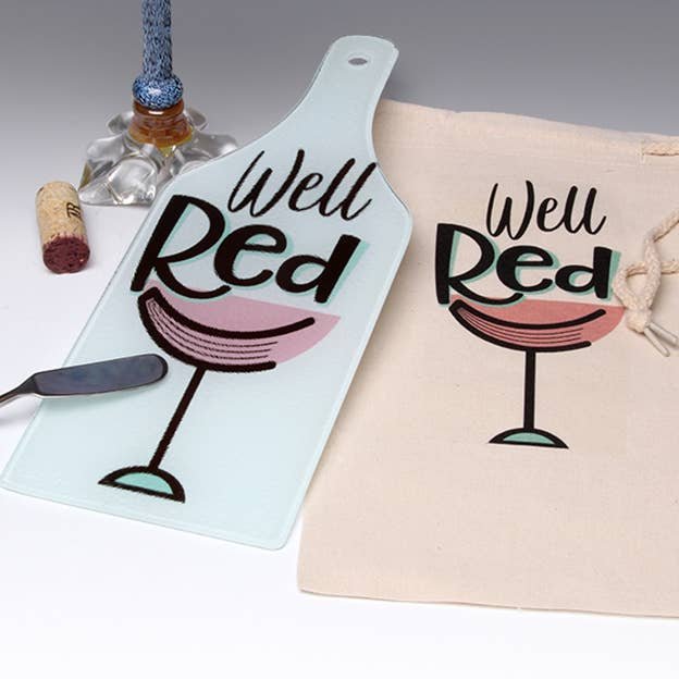 Well Red Wine Tote Bag