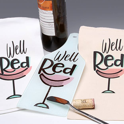 Well Red Wine Tote Bag