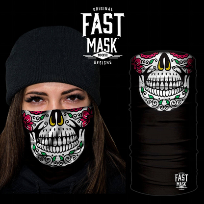 Sugar Skull Neck Gaiter