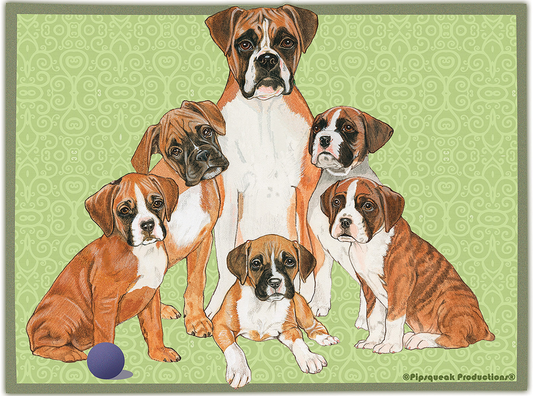 Boxer - Best of Breed Dog Breed Fleece Blanket