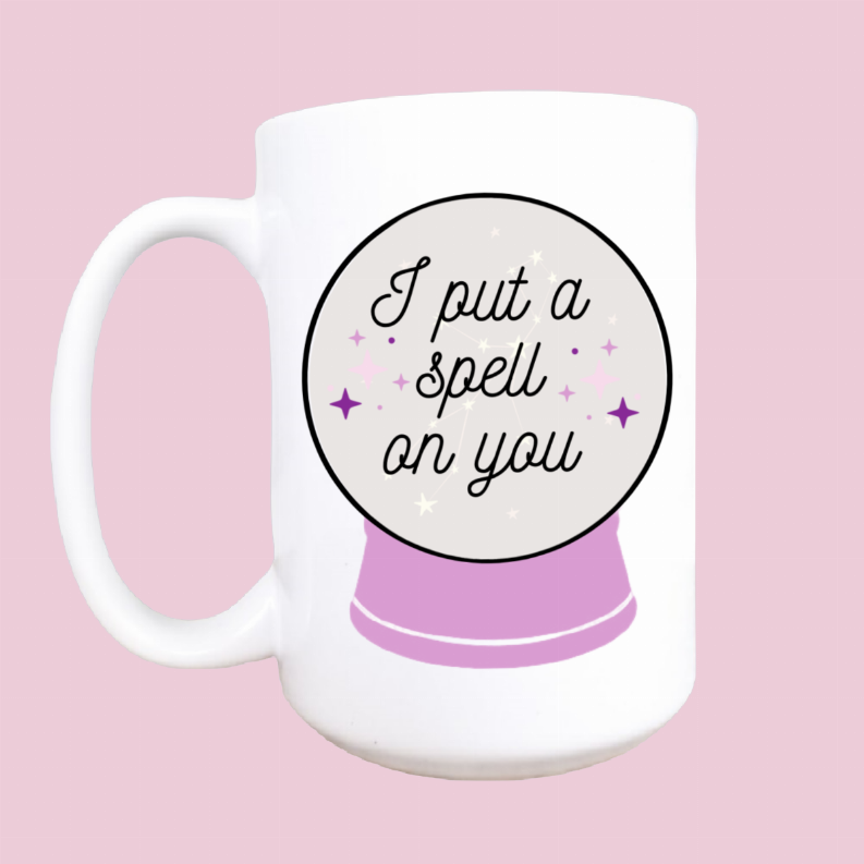 I put a spell on you ceramic coffee mug