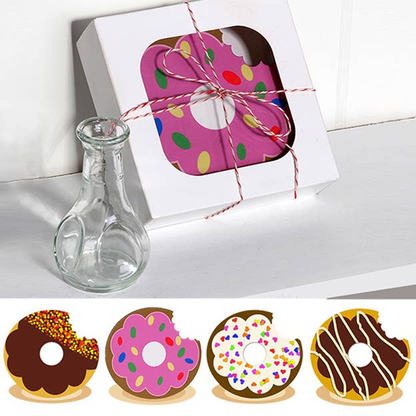 Novelty Donut Coasters