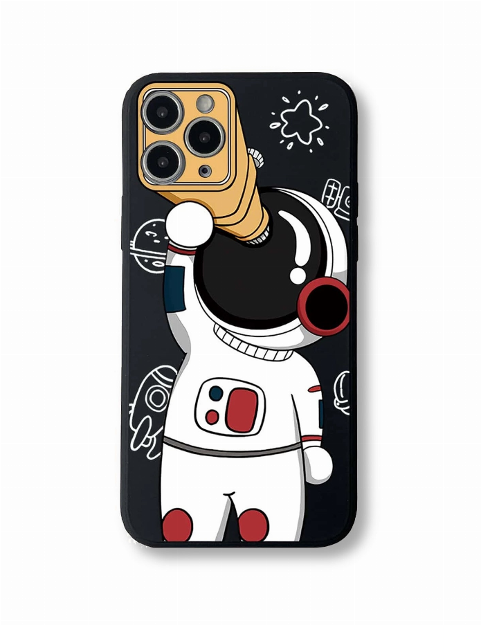 Astronaut Telescope iPhone Case