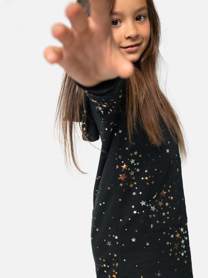 Starry Night Hoodie Dress