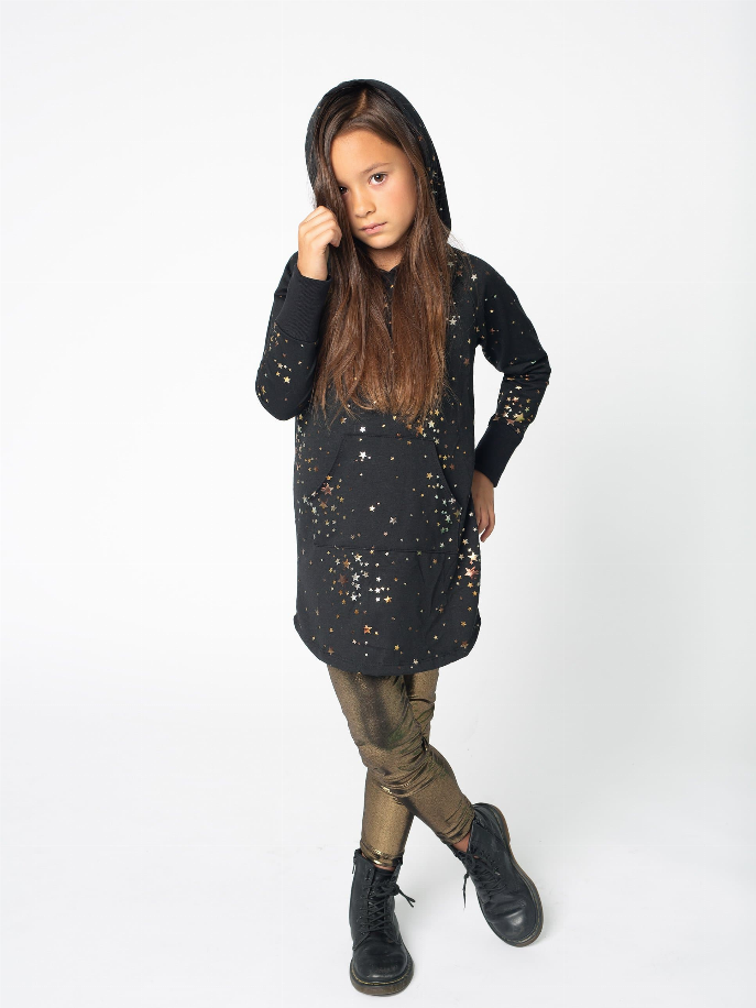 Starry Night Hoodie Dress