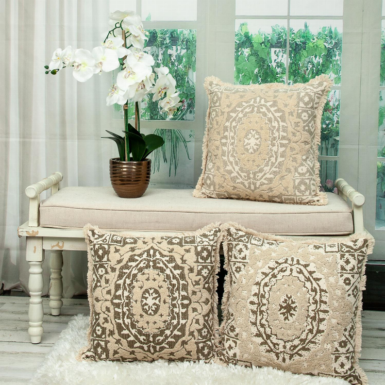 Parkland Collection Abu Transitional Throw Pillow