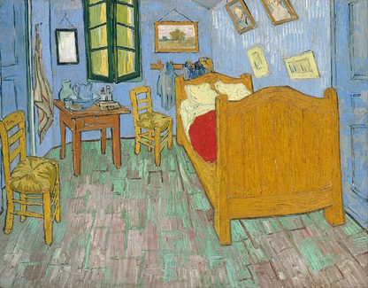 The Bedroom at Arles Canvas Prints Wall Art of Van Gogh Famous Oil Paintings Reproduction