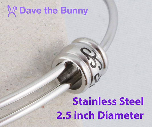 Hair Stylist Fancy Charm Bangle