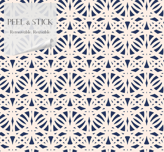 Morocco Vinyl Canvas Peel & Stick Wallpaper Panel