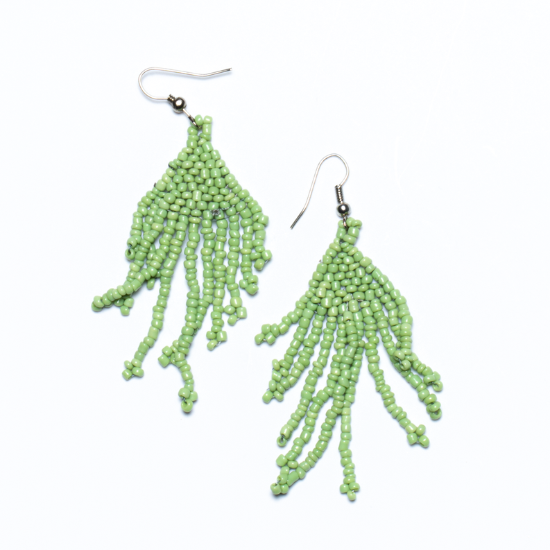 Beaded Drop Earring