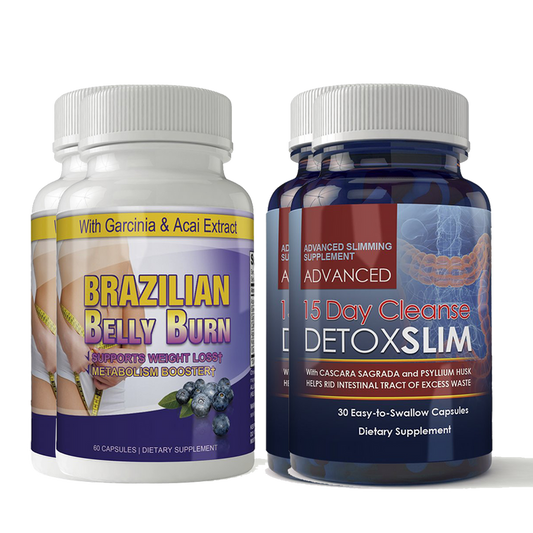 Brazilian Belly Burn and 15-day Detox Combo Pack