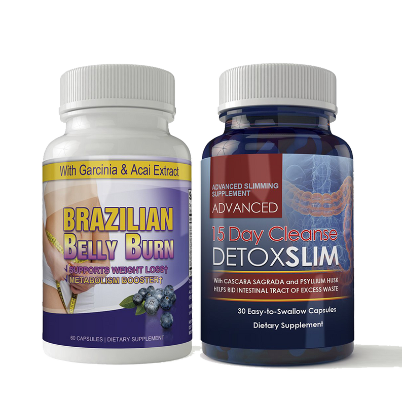 Brazilian Belly Burn and 15-day Detox Combo Pack