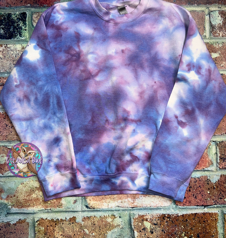 You Are Enough Ice Dye Tie Dye Sweatshirt