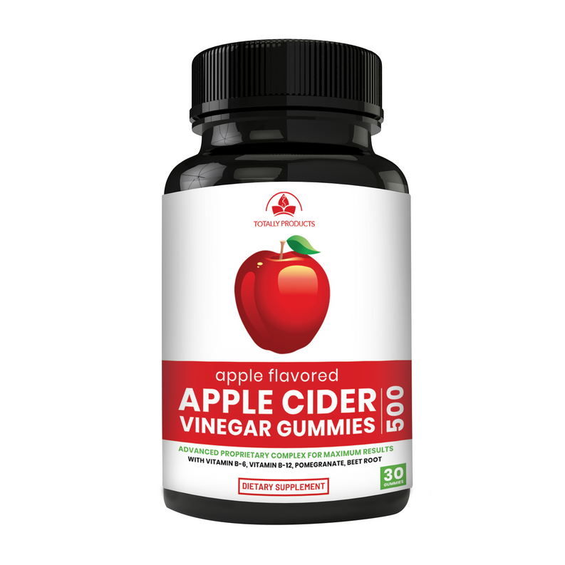 Apple Cider Vinegar Gummies with Pomegranate, Beet Root And Vitamin B6 - 6 bottles