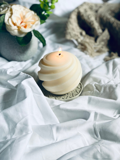 Simplicity - Unscented Soy Pillar Candle