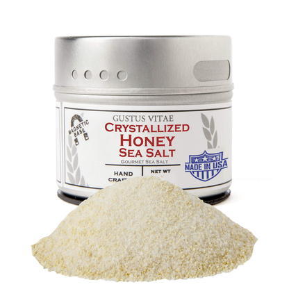 Gustus Vitae's Crystallized Honey Sea Salt