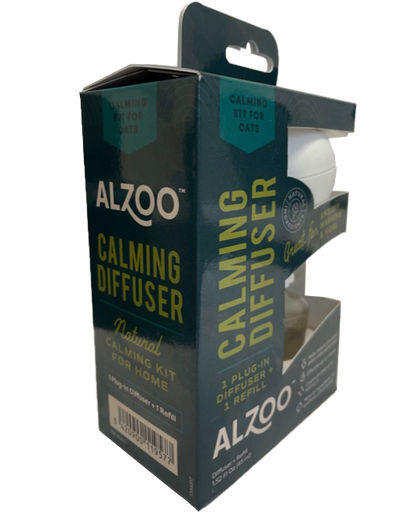 ALZOO Plant-Based Calming Plug-in Diffuser Kit - Cat