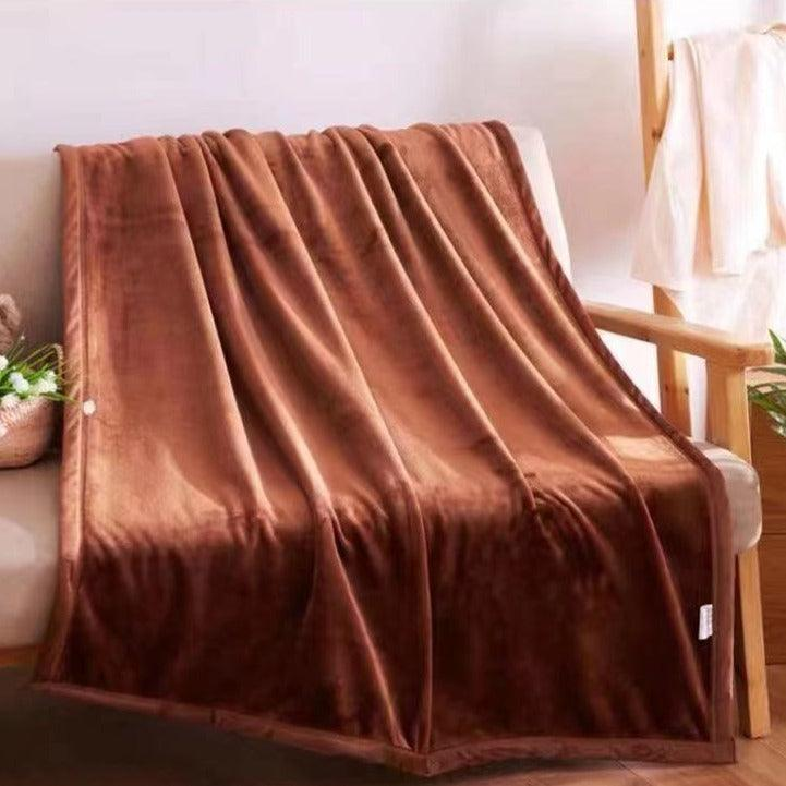 LiveWell Solid Color Throw Blankets