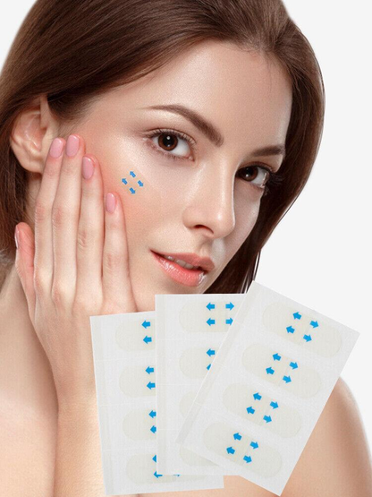 80Pcs Face Lifting Sticker Invisible Tape Firming Chin Fade Fine Lines V-shaped