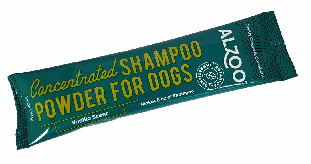 Sustainable Concentrated Grooming Shampoo pouch stick