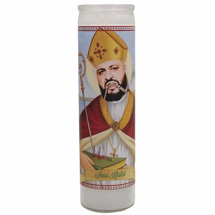 DJ Khaled Devotional Prayer Saint Candle