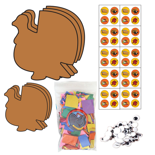 Thanksgiving Turkey Activity Kit