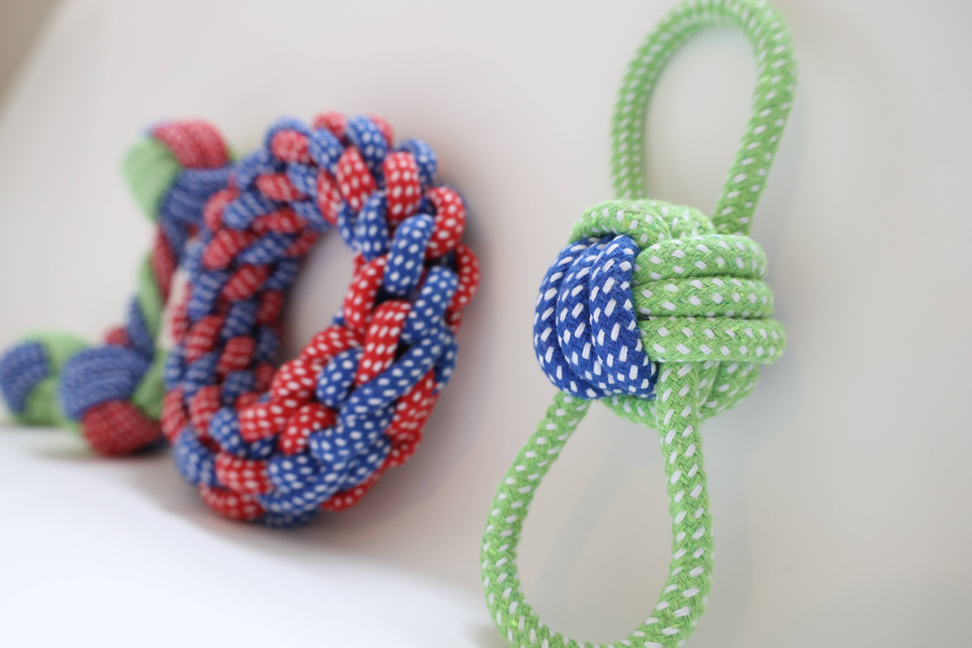 Eco-friendly Dog Rope Toy 4 Set