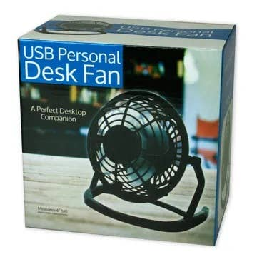 USB Personal Desk Fan 5-inch