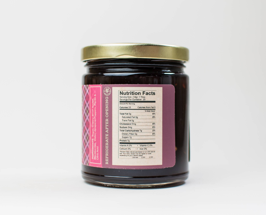 Adams Apple Spicy Blackberry Pepper Jam