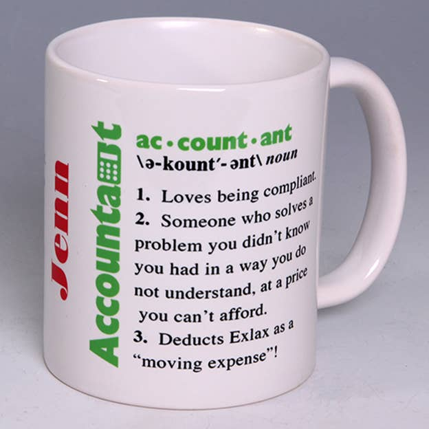 Whimsical Accountant Mug