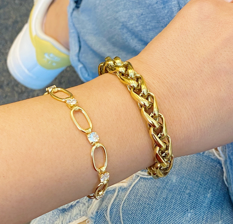 Uptown Chain And Shine Bracelet