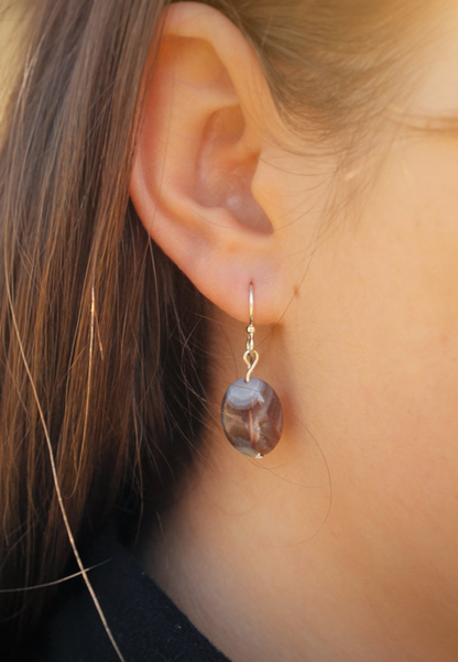 Botswana Agate Earrings