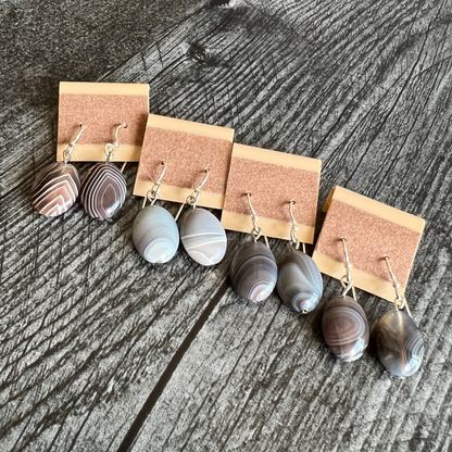 Botswana Agate Earrings