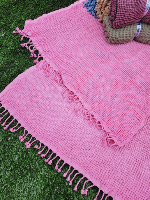 Beach Towel, Bath towel, Turkish Towel Premium Cotton PINK