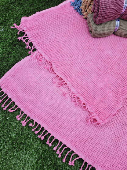 Beach Towel, Bath towel, Turkish Towel Premium Cotton PINK