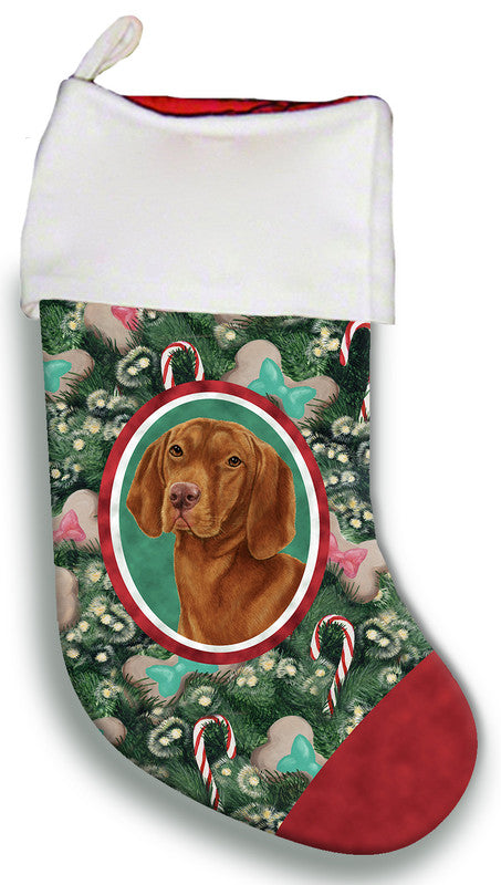 Vizsla- Best of Breed Christmas Stocking