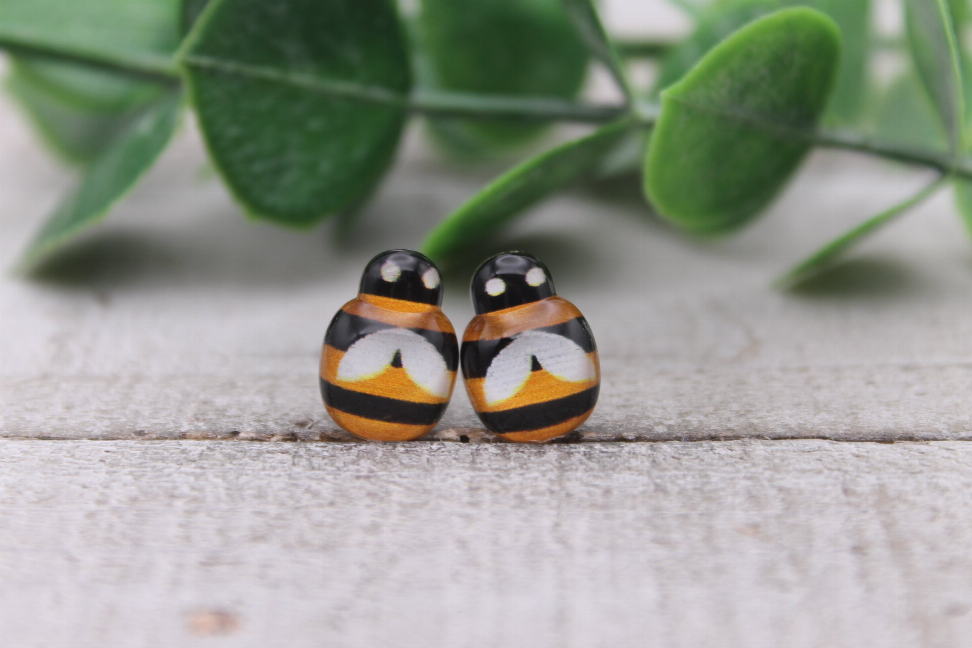 Bees Stud Earrings