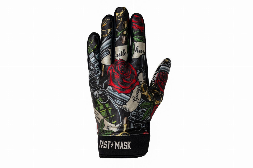 Bike Gloves - Guns N Roses  Motocross Gloves