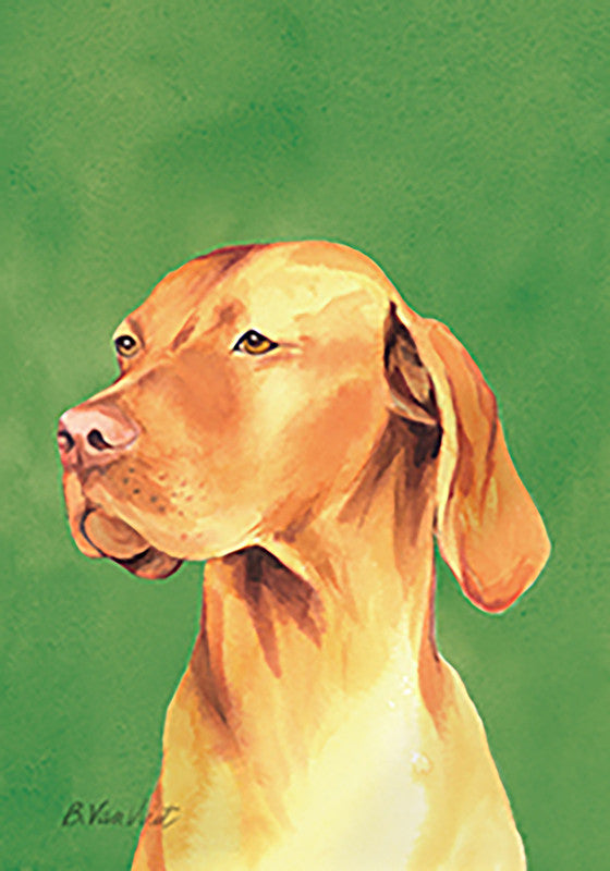 Vizsla - Best of Breed Outdoor Portrait Flag