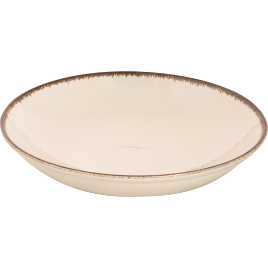 Plate Deep Cream Akoya