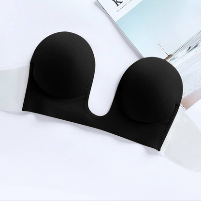 Strapless Plunge Adhesive Bra