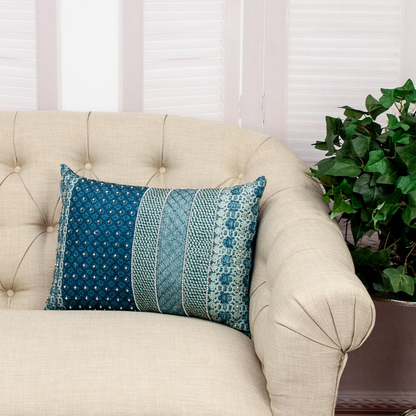 Parkland Collection Petunia Transitional Multicolor Throw Pillow